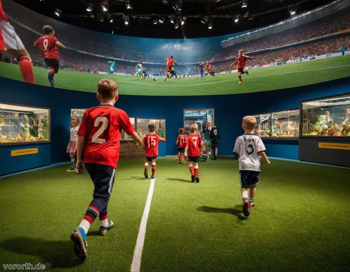 Deutsches Fußballmuseum - Ausflugsziele in Dortmund mit Kindern die Spaß und Abenteuer garantieren