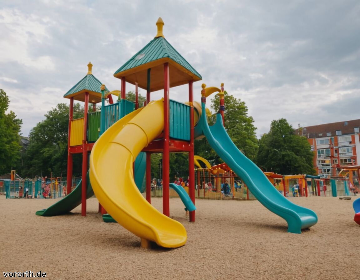 Spielplatz Pottenkamp - Spielplätze in Dortmund entdecken die Kinder begeistern