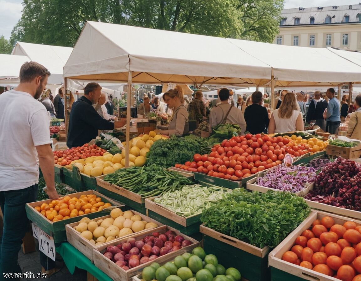 Wochenmarkt Berg am Laim - Die schönsten Wochenmärkte in München – Frische, Flair und Genuss!