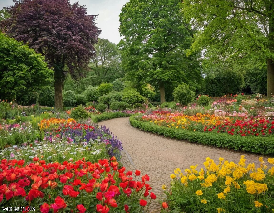 Westfalenpark Eingang Blütengärten - Hier die schönsten Parks und Gärten in Dortmund erleben