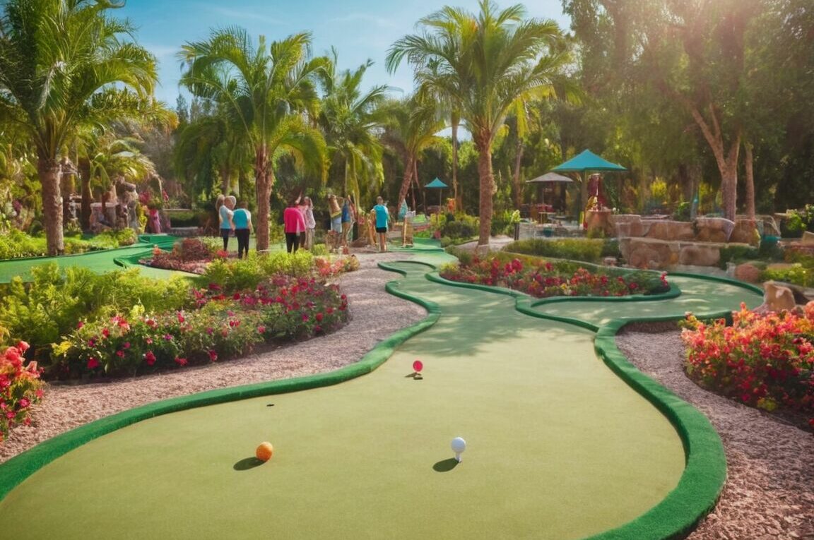 Minigolf in Dortmund spielen für Spaß mit Familie und Freunden